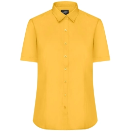 Chemise femme à manches courtes en popeline