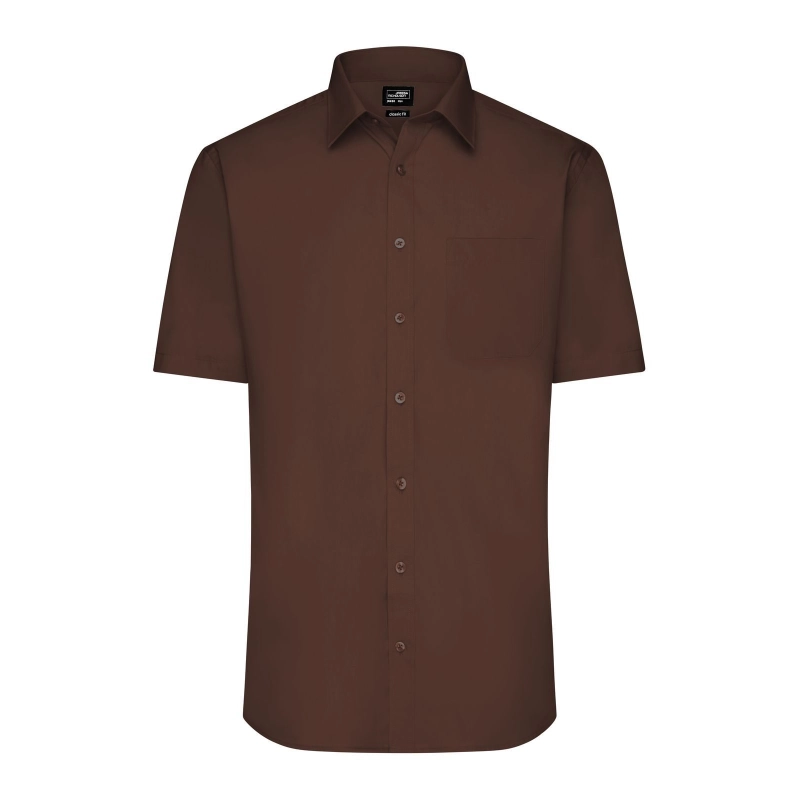 Men's Shirt Shortsleeve Poplin