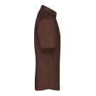 Chemise homme à manches courtes en popeline