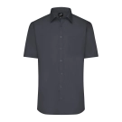 Chemise homme à manches courtes en popeline