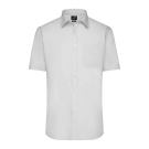 Chemise homme à manches courtes en popeline
