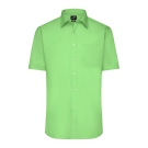 Chemise homme à manches courtes en popeline
