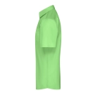 Chemise homme à manches courtes en popeline
