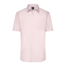 Chemise homme à manches courtes en popeline