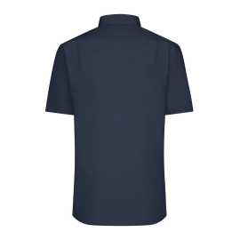 Chemise homme à manches courtes en popeline