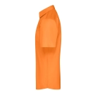Chemise homme à manches courtes en popeline
