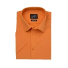 Chemise homme à manches courtes en popeline