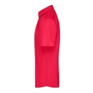 Chemise homme à manches courtes en popeline