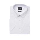 Chemise homme à manches courtes en popeline