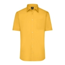 Chemise homme à manches courtes en popeline