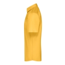 Chemise homme à manches courtes en popeline