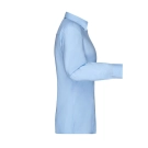 Chemise femme à manches longues en Micro-Twill