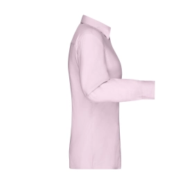 Chemise femme à manches longues en Micro-Twill