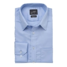 Chemise homme à manches longues en Micro-Twill