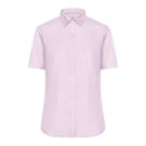 Chemise femme à manches courtes en Micro-Twill