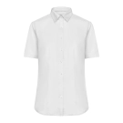 Chemise femme à manches courtes en Micro-Twill