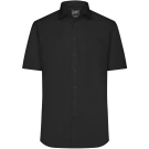 Chemise homme à manches courtes en Micro-Twill