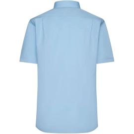 Chemise homme à manches courtes en Micro-Twill