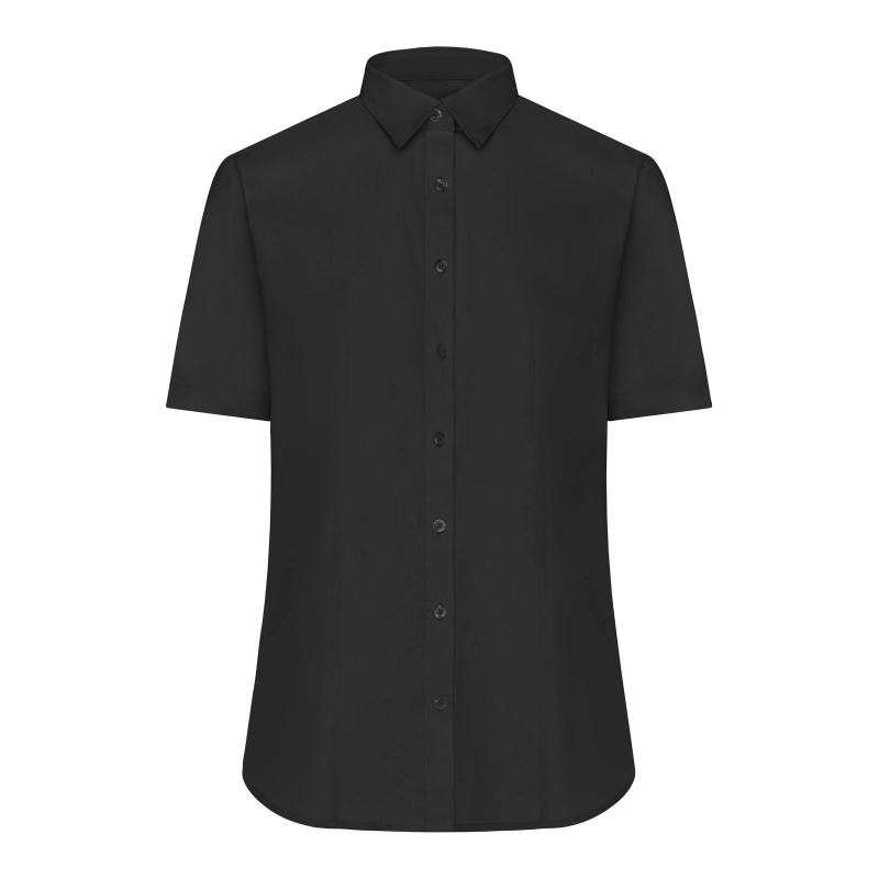 Chemise femme à manches courtes Oxford