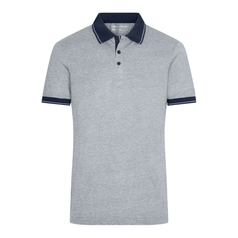 Polo mélange homme