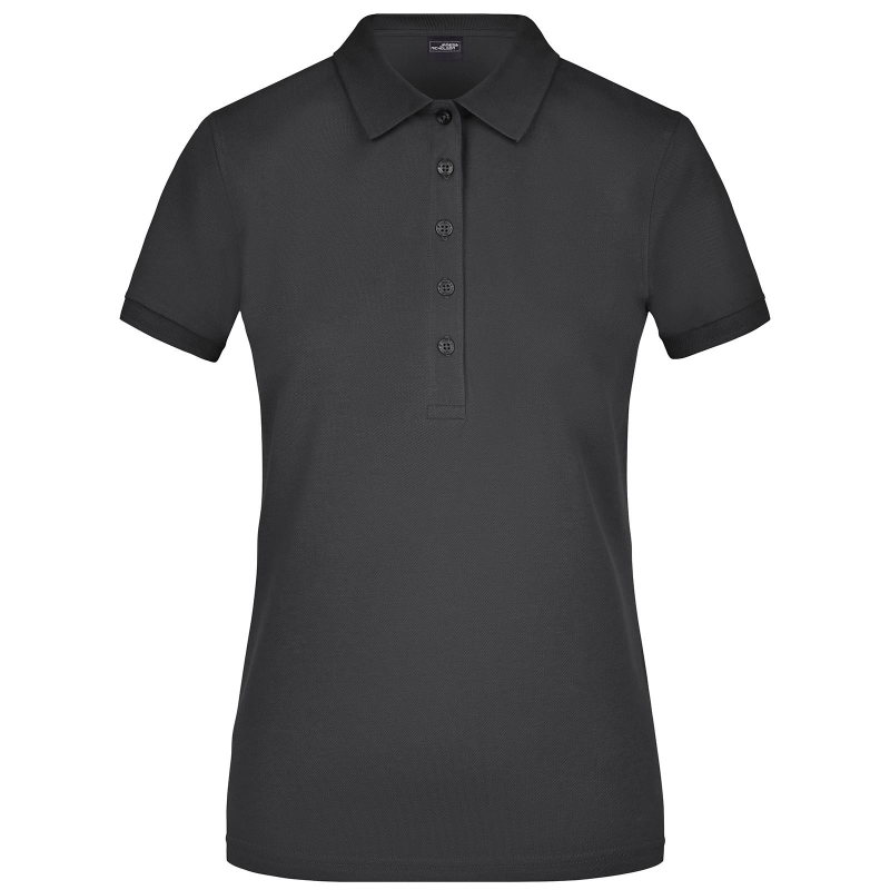Polo elastique piqué femme