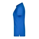 Polo elastique piqué femme