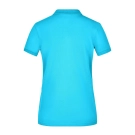 Polo elastique piqué femme