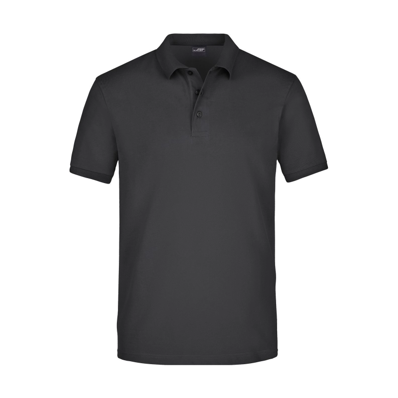 Polo elastique piqué homme