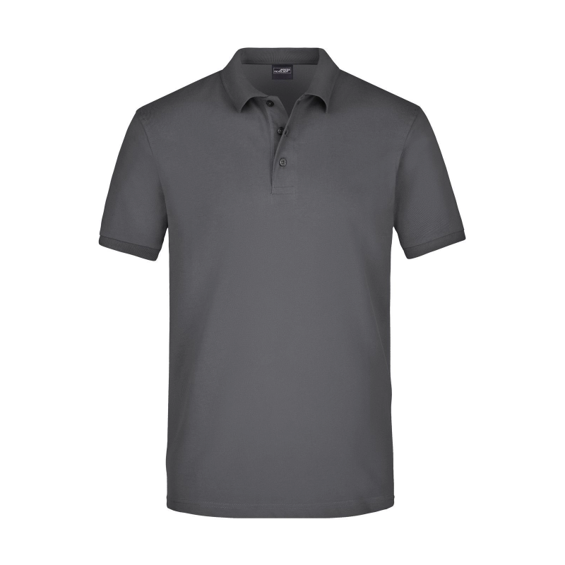 Polo elastique piqué homme