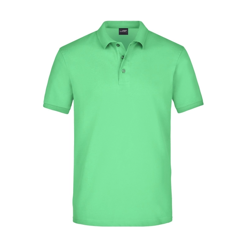 Polo elastique piqué homme
