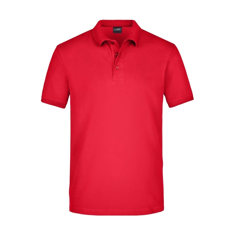 Polo elastique piqué homme