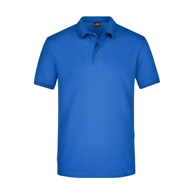 Polo elastique piqué homme