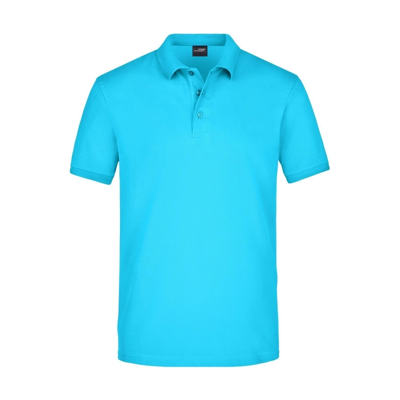 Polo elastique piqué homme