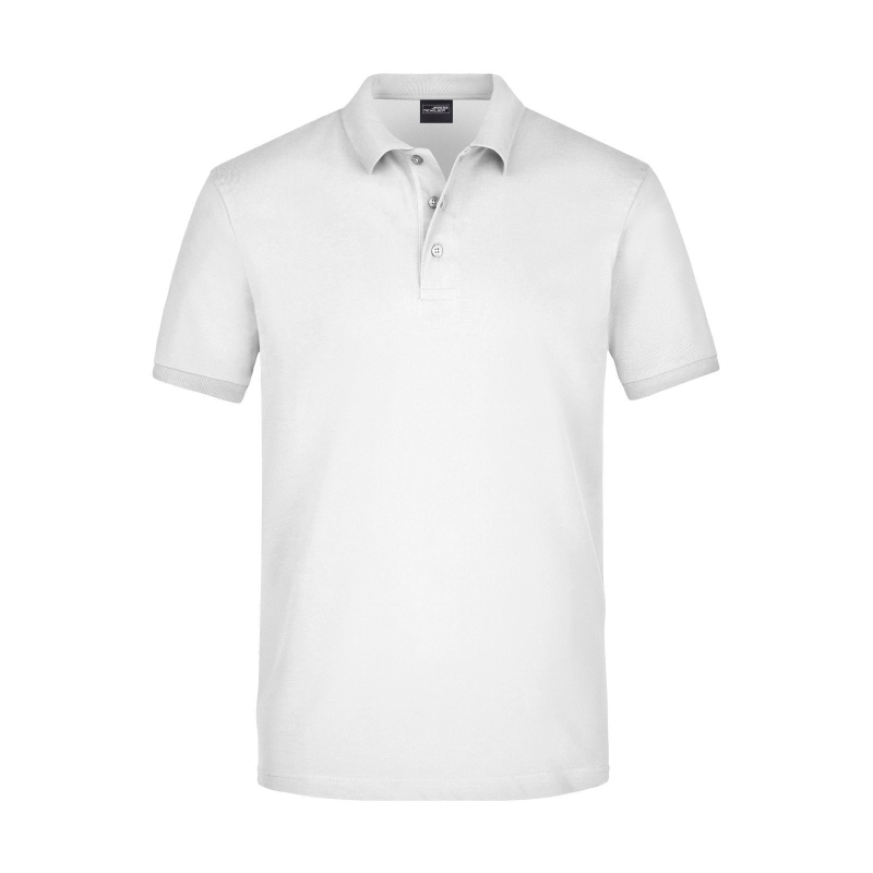 Polo elastique piqué homme