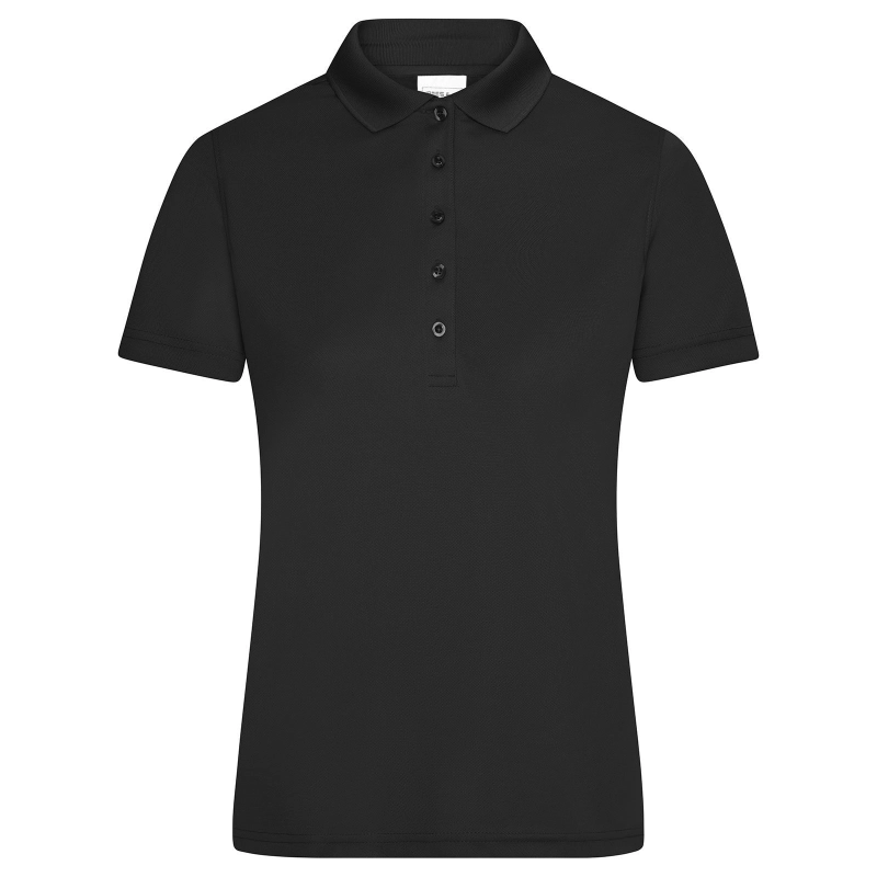 Polo micro polyester femme