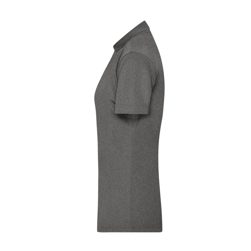 Polo micro polyester femme