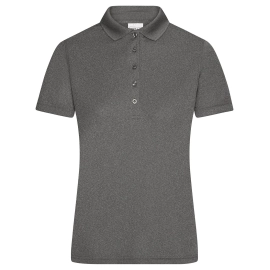 Polo micro polyester femme