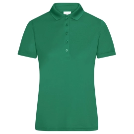 Polo micro polyester femme