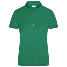 Polo micro polyester femme