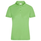 Polo micro polyester femme