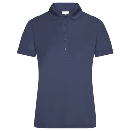 Polo micro polyester femme