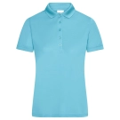Polo micro polyester femme