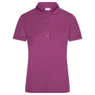 Polo micro polyester femme