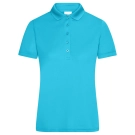 Polo micro polyester femme