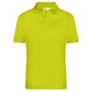 Polo micro polyester homme