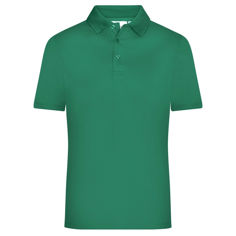 Polo micro polyester homme