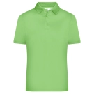 Polo micro polyester homme