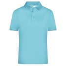 Polo micro polyester homme