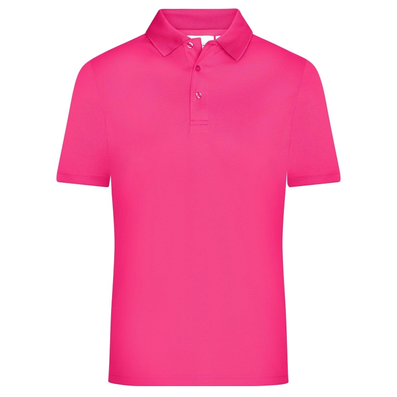 Polo micro polyester homme