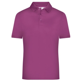 Polo micro polyester homme